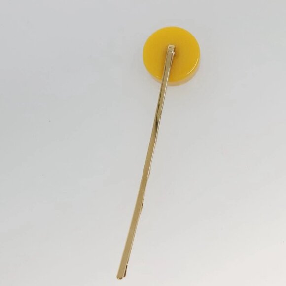 LOUIS VUITTON Kit Bullet Phrases Hair clip metal Gold M92349 LV Auth bs27708 - Picture 13 of 14